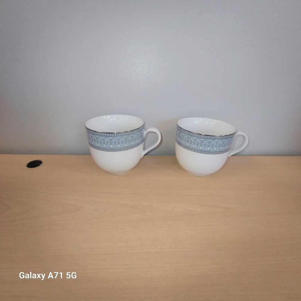 Princess Diana Designer Dinnerware Collection By The Franklin Mint Set of 2 cups